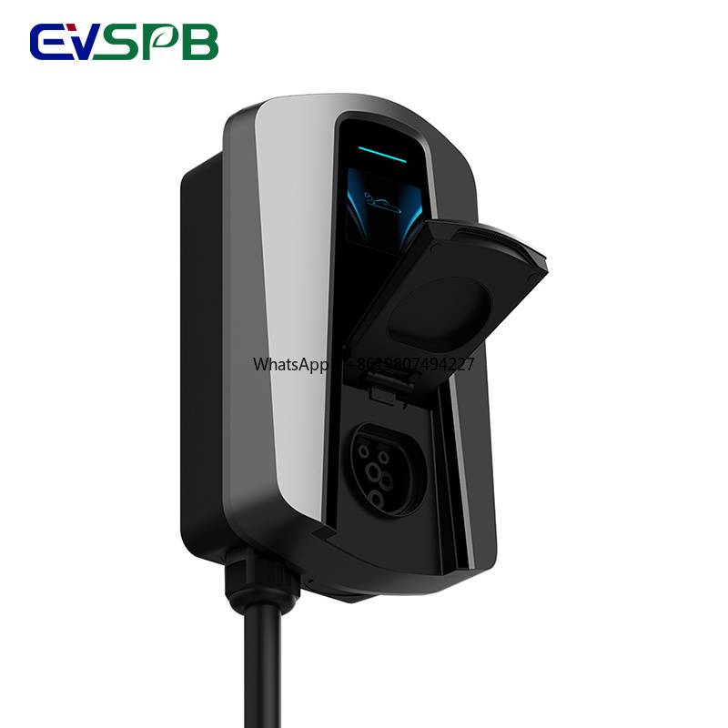 Ev Charging Socket Type 2 22Kw - Беспроводная настенная зарядная станция Wallbox 7кВт