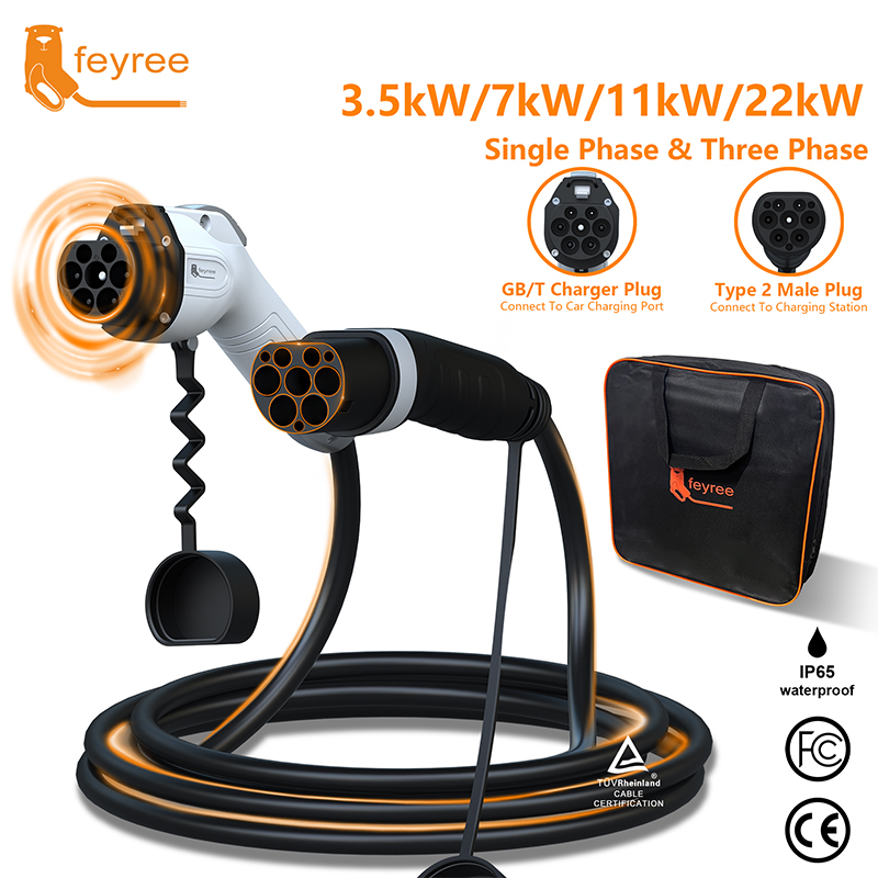 Кабель для зарядки электромоби – обзор и цена Ev Charging Socket Type 2 22Kw