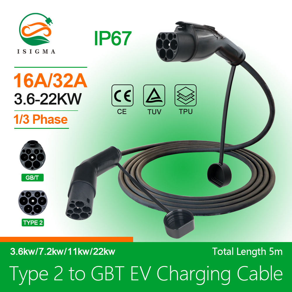 Isigma 3.6 кВт Тип 2 к GBT EV  – обзор и цена Ev Charger 11Kw Three Phase