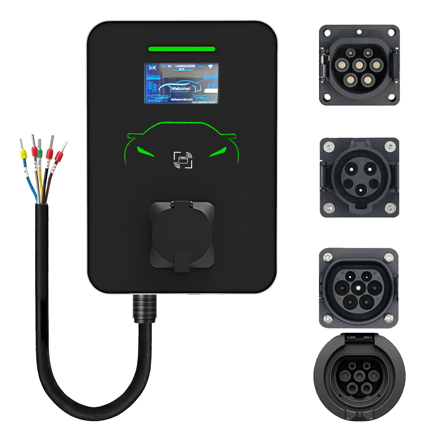 Ev Charging Socket Type 2 22Kw - Завод в Шэньчжэне поставляет зарядные станции
