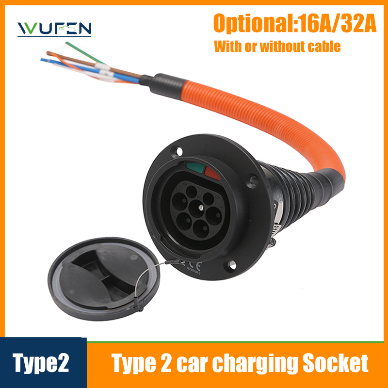 Зарядное устройство WUFEN EV, – обзор и цена Ev Charging Socket Type 2 22Kw
