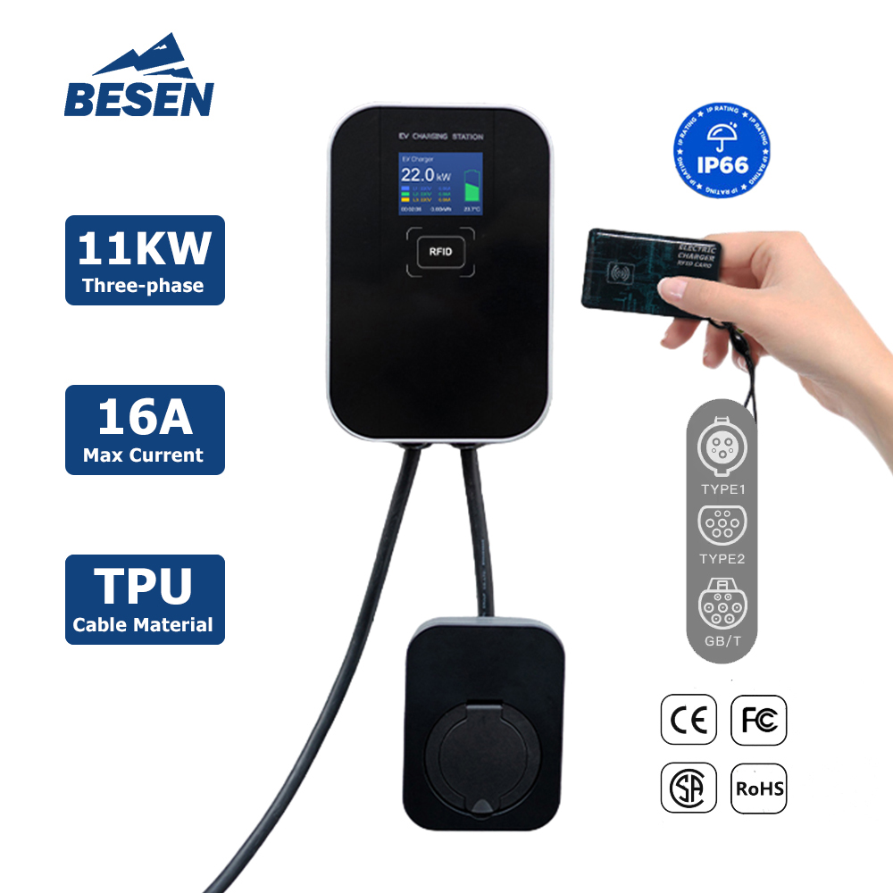 EVSE IP66 EV WALLBOX RFID-карт – обзор и цена Evse Charging Station Rfid