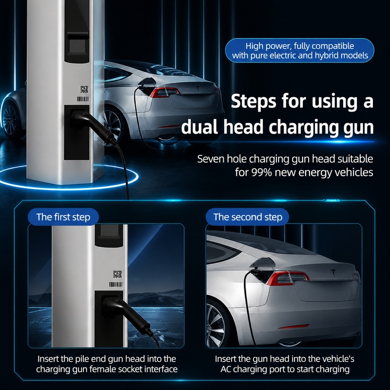 22 кВт ROMADA, двухконтактный  – обзор и цена Ev Charging Cable 5M 22Kw