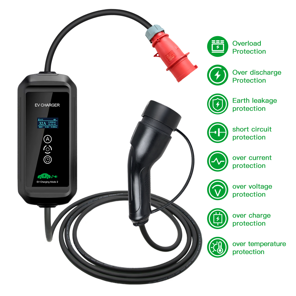 Зарядное устройство для электр – обзор и цена Ev Charging Cable 5M 22Kw