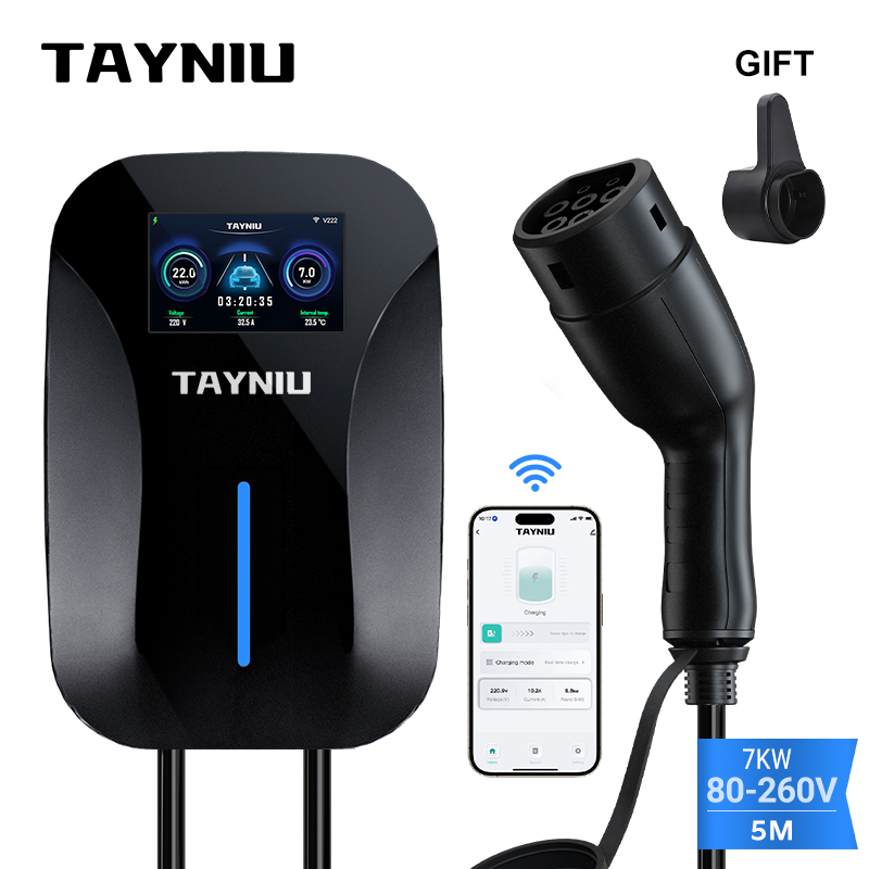 Зарядное устройство TAYNIU 7 к – обзор и цена Ev Charger 7Kw Single Phase