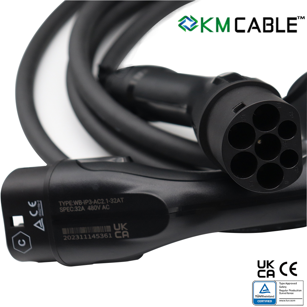 Оптовый кабель для зарядки эле – обзор и цена Ev Charging Cable Type 2 32A