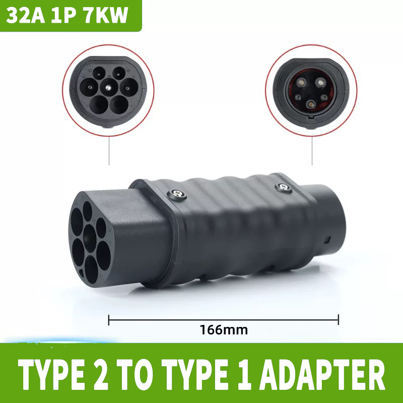 WUFEN для различных адаптеров  – обзор и цена Ev Charger Adapter Type 2 To Type 1