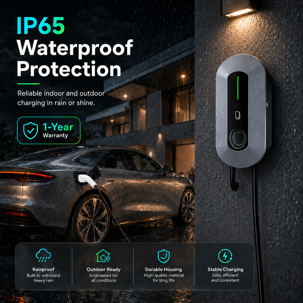 Зарядная станция IPENGEN 7 кВт – обзор и цена Evse Charging Station Rfid