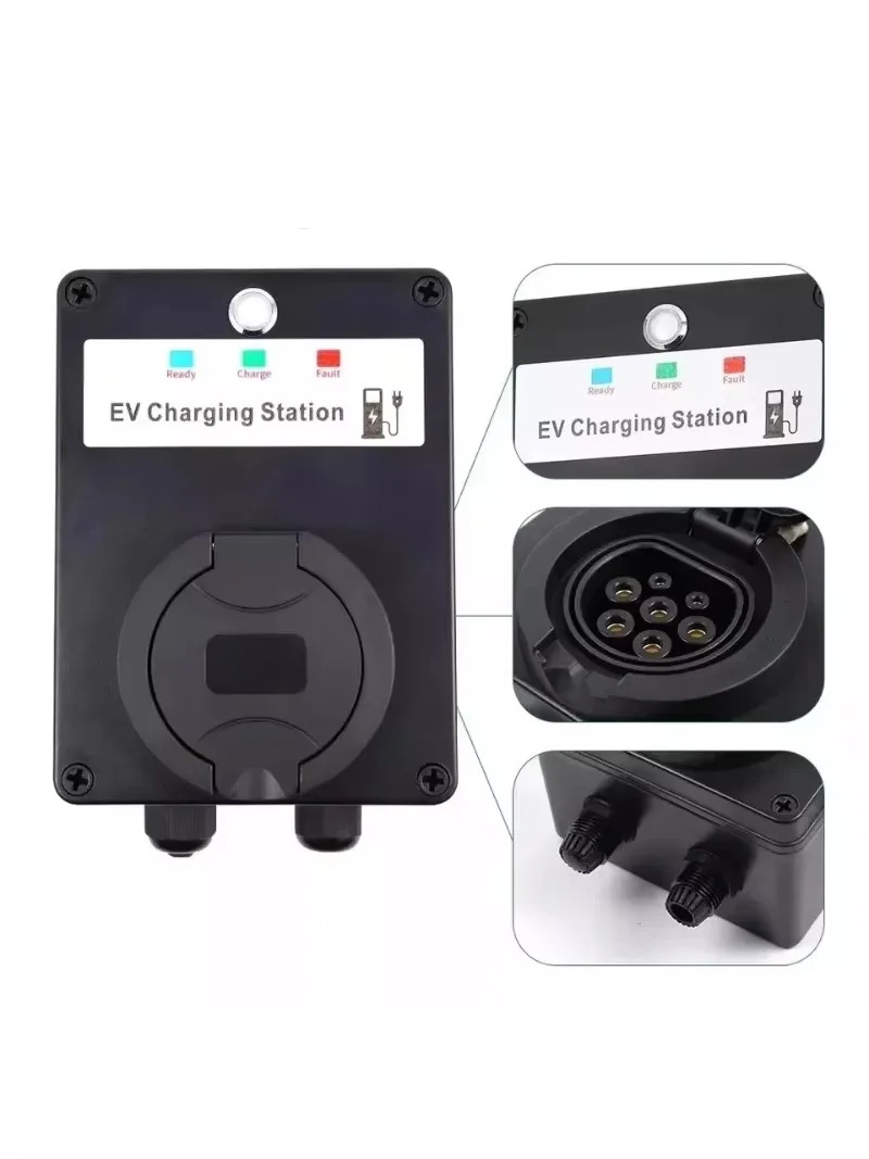 Пластиковый корпус для зарядно – обзор и цена Ev Charging Socket Type 2 22Kw