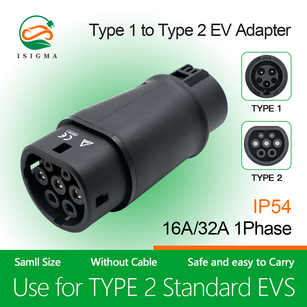 Адаптер для зарядки электромоб – обзор и цена Ev Charger Adapter Type 2 To Type 1