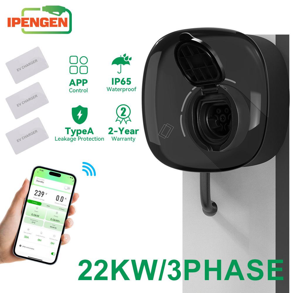 Зарядное устройство IPENGEN 22 – обзор и цена Ev Charging Socket Type 2 22Kw