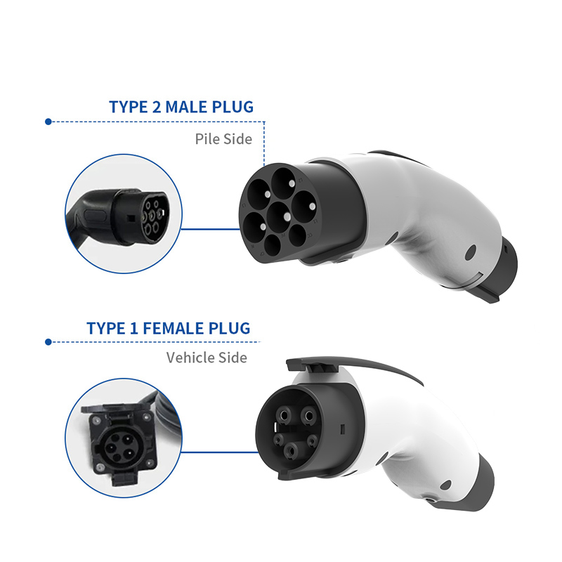 Адаптер зарядного устройства W – обзор и цена Ev Charger Adapter Type 2 To Type 1