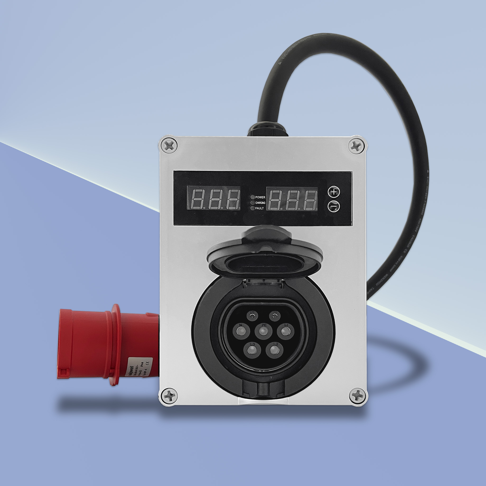 Новое портативное зарядное уст – обзор и цена Ev Charging Socket Type 2 22Kw