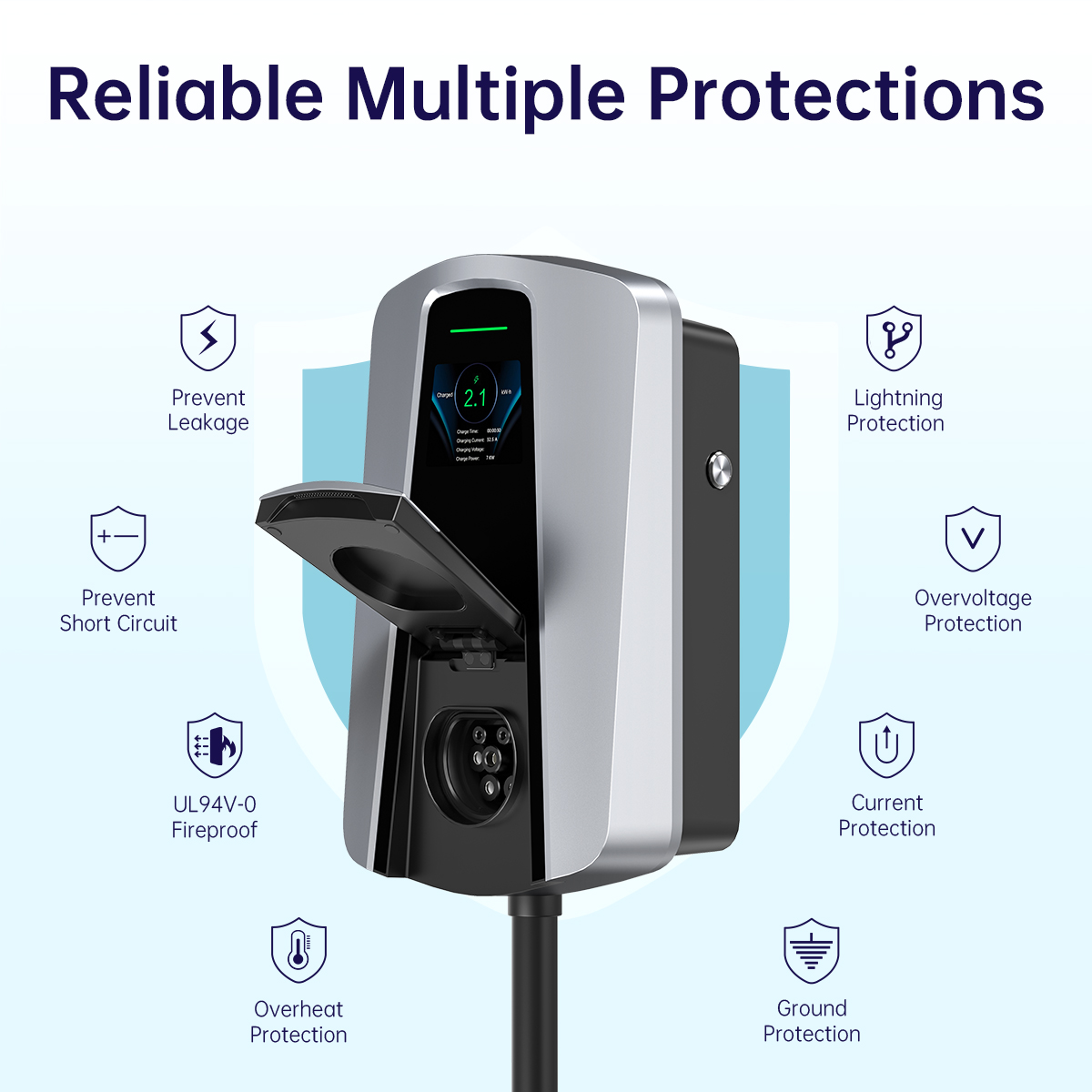 22 кВт, тип 2, домашняя зарядн – обзор и цена Ev Charger 11Kw Three Phase