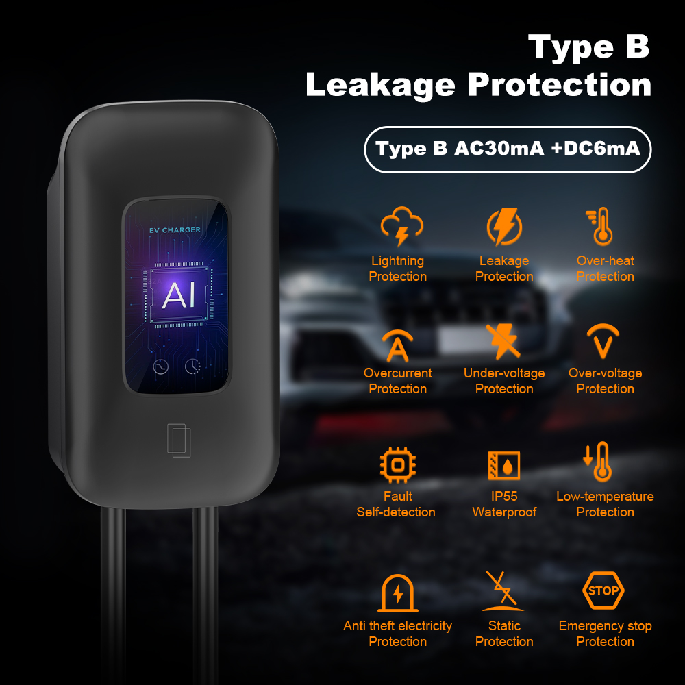 JDMEX 22KW Type2 Зарядная стан – обзор и цена Ev Charger 22Kw Wallbox Type 2