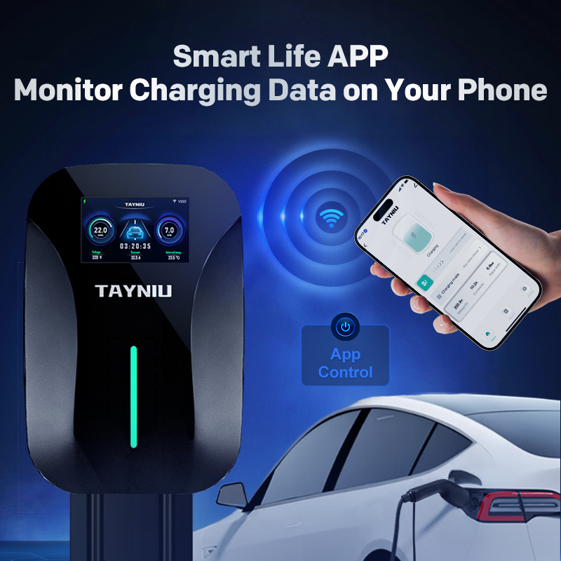 Зарядное устройство TAYNIU Hom – обзор и цена Ev Charger 11Kw Three Phase
