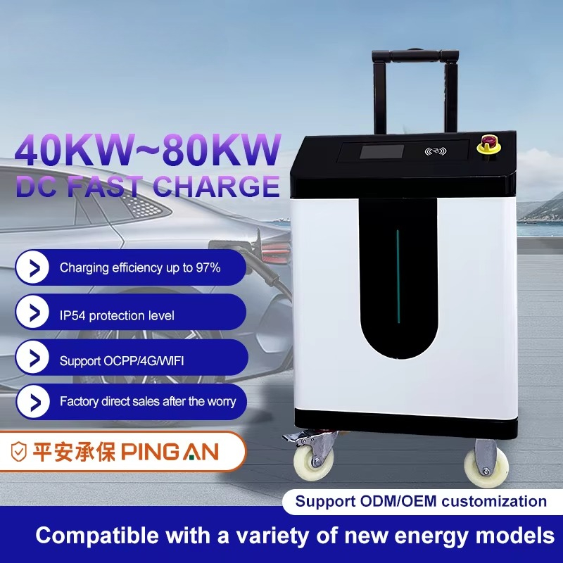 Портативная мобильная зарядная – обзор и цена Ev Charging Station 60Kw Dc Fast