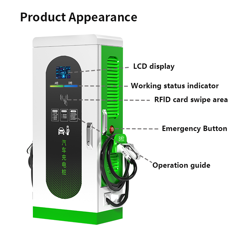 Станции быстрой зарядки постоя – обзор и цена Ev Charging Station 60Kw Dc Fast