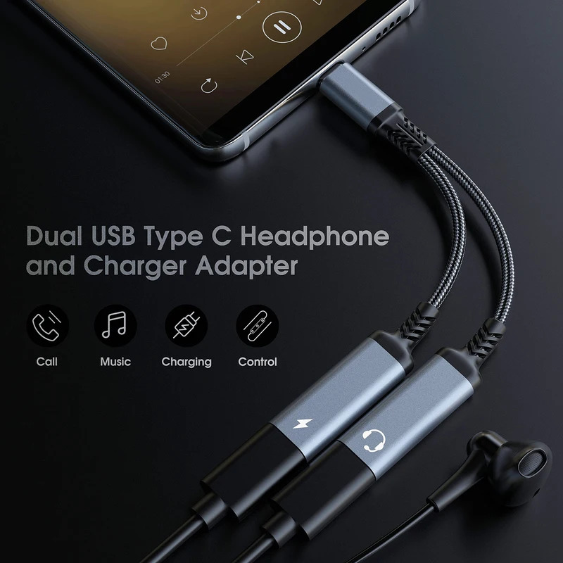 OTG 2 в 1 USB C Разветвитель н – обзор и цена Ev Charger Adapter Type 2 To Type 1