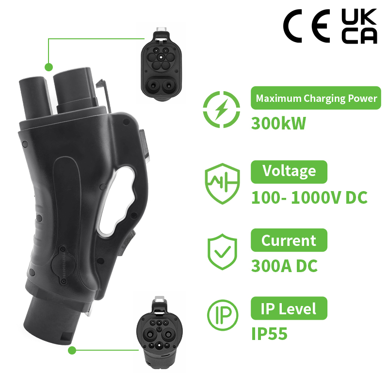 Адаптер Xundao XD-Adapter, нов – обзор и цена Ev Charger Adapter Type 2 To Type 1