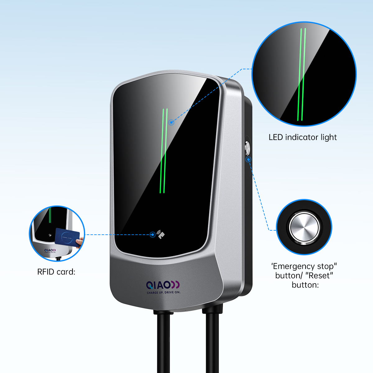 Домашнее зарядное устройство д – обзор и цена Ev Charging Cable Type 2 32A