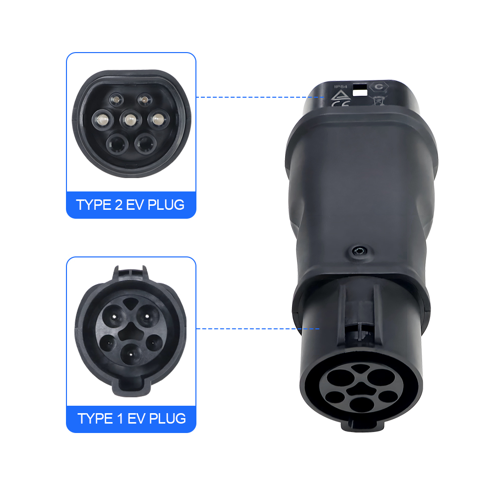 Адаптер для зарядки электромоб – обзор и цена Ev Charger Adapter Type 2 To Type 1