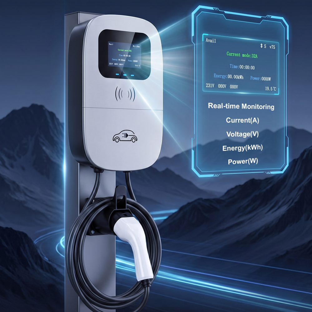 Зарядная станция JIGU Smart Li – обзор и цена Ev Charger 11Kw Three Phase