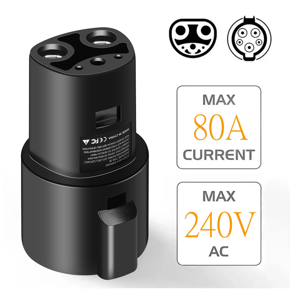 Адаптер для зарядки электромоб – обзор и цена Ev Charger Adapter Type 2 To Type 1
