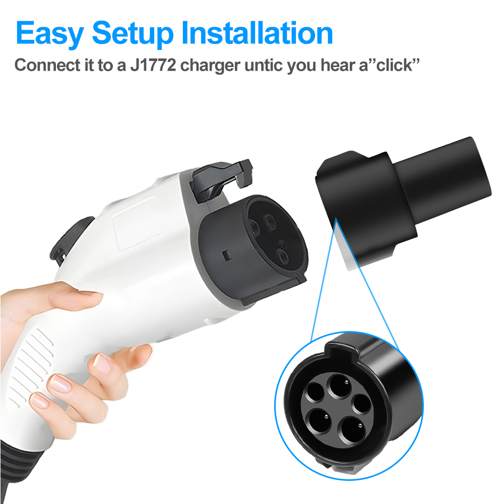Адаптер для зарядки электромоб – обзор и цена Ev Charger Adapter Type 2 To Type 1