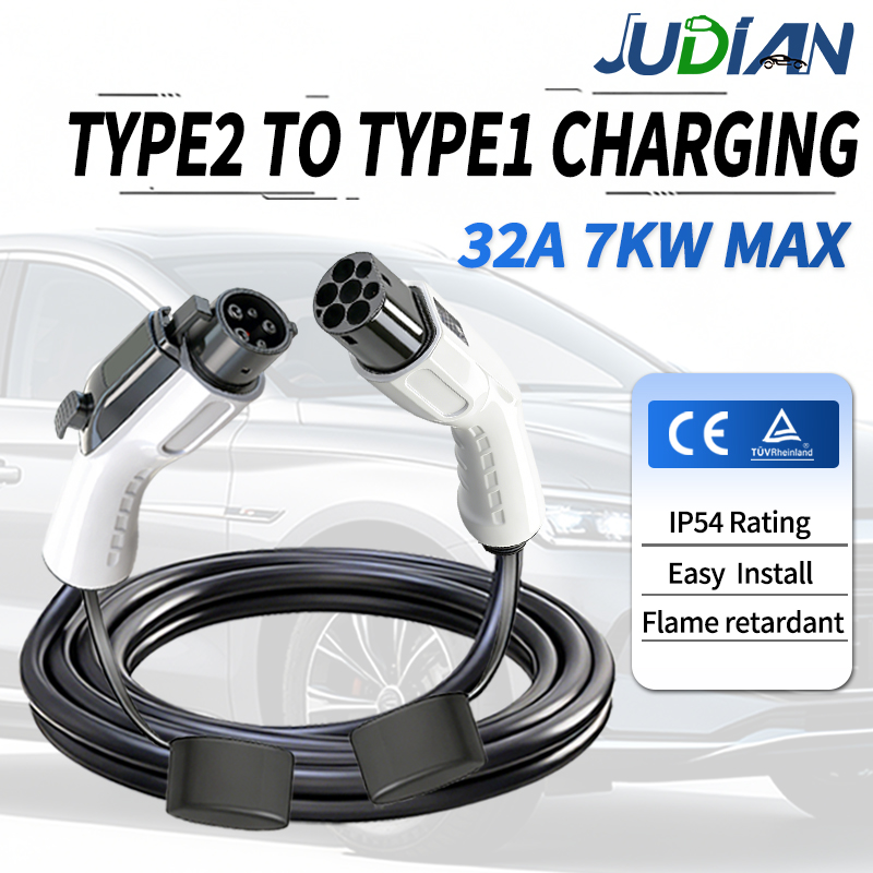Кабель для зарядки электромоби – обзор и цена Ev Charging Cable Type 2 32A