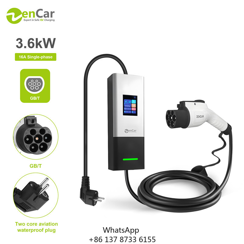 Портативное зарядное устройств – обзор и цена Portable Ev Charger 16A Adjustable