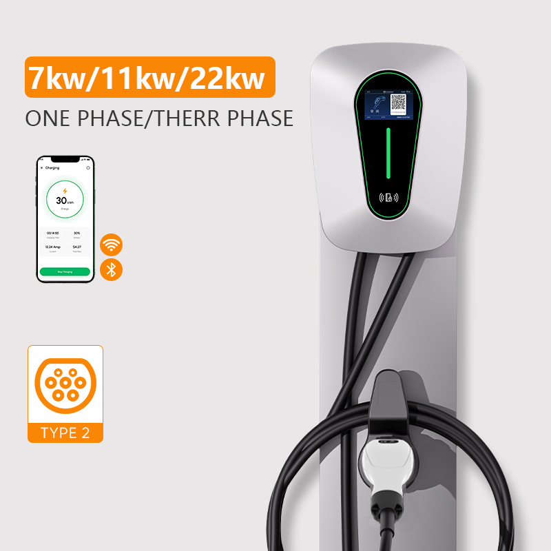 Новая настенная зарядная станц – обзор и цена Evse Charging Station Rfid
