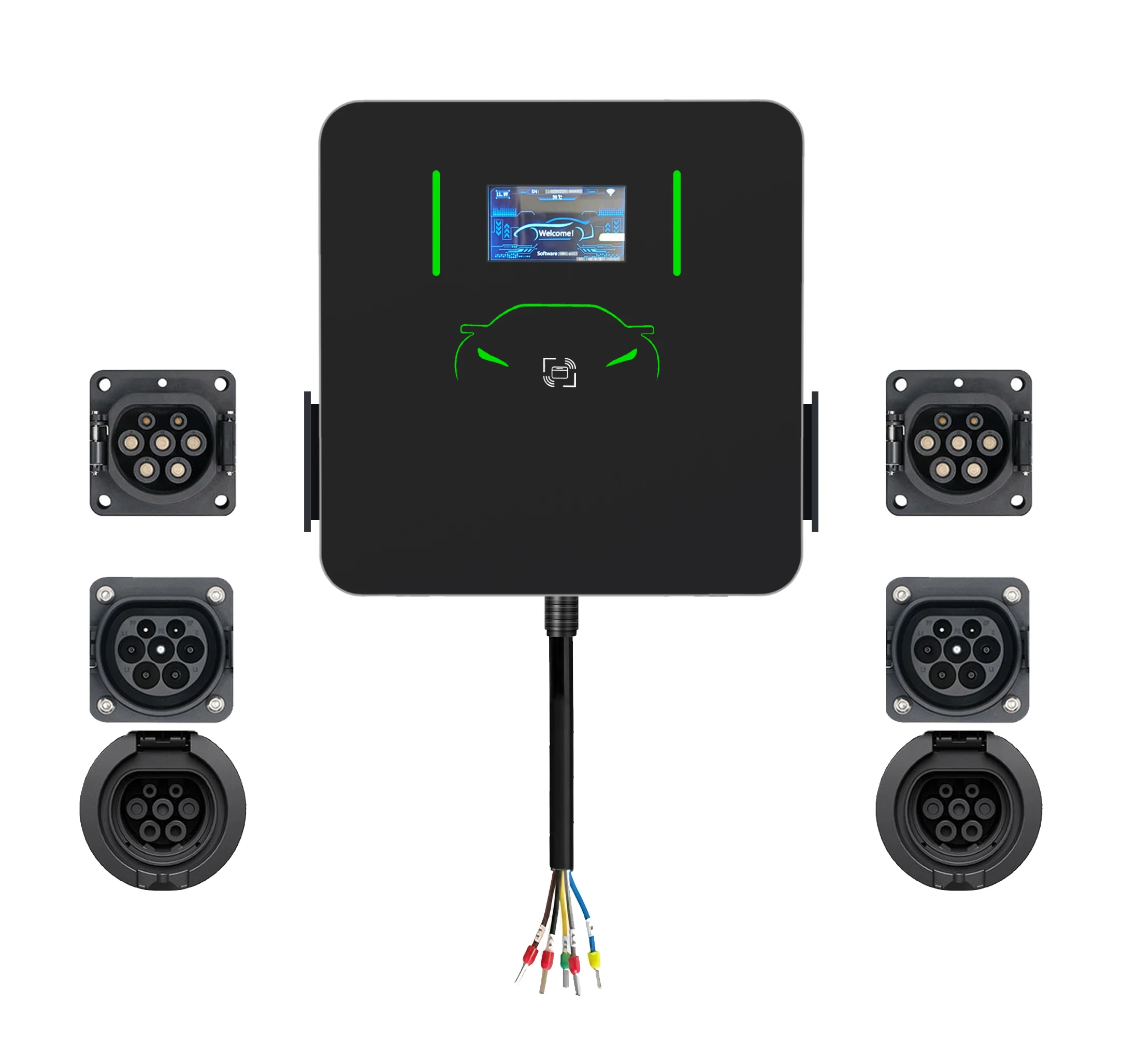 Завод в Шэньчжэне поставляет з – обзор и цена Ev Charging Socket Type 2 22Kw