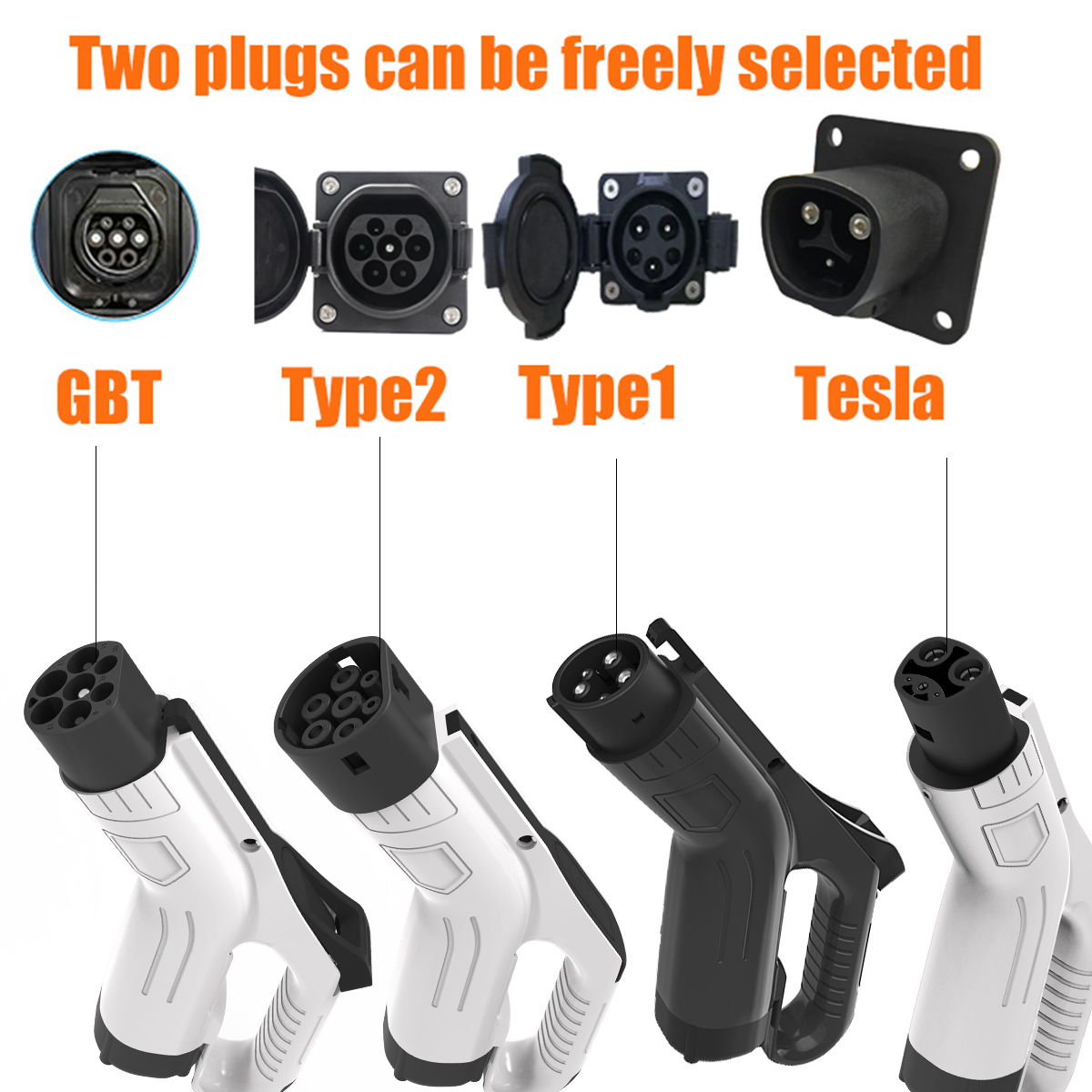 Зарядная станция WUFEN EVSE Wa – обзор и цена Ev Charging Cable Type 2 32A