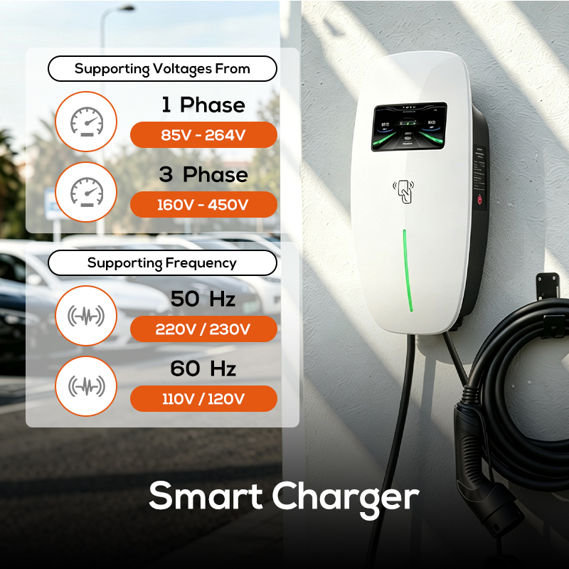Lifl 7кВт 11кВт 22кВт Настенна – обзор и цена Ev Charger 22Kw Wallbox Type 2
