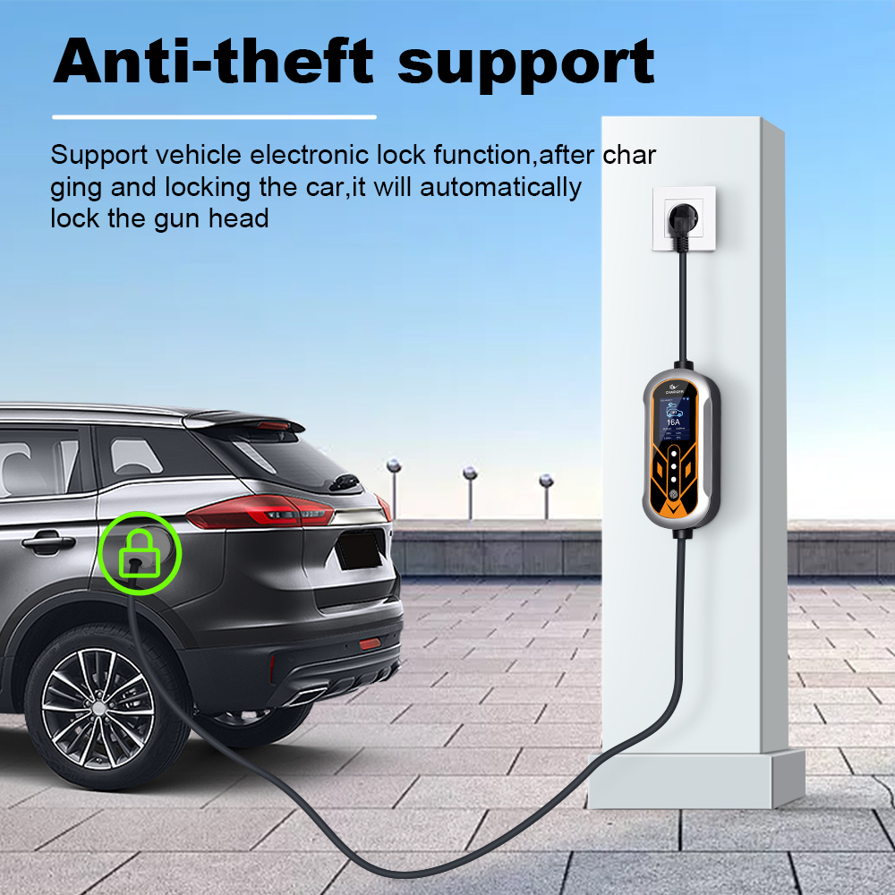 ADPOW Портативные 32A Type2 За – обзор и цена Ev Charging Cable 5M 22Kw